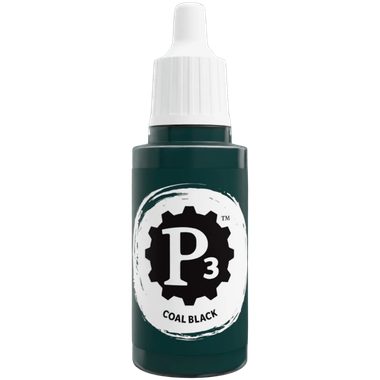 P3 Paints: Coal Black (18ml)、Steamforged Games、kayou