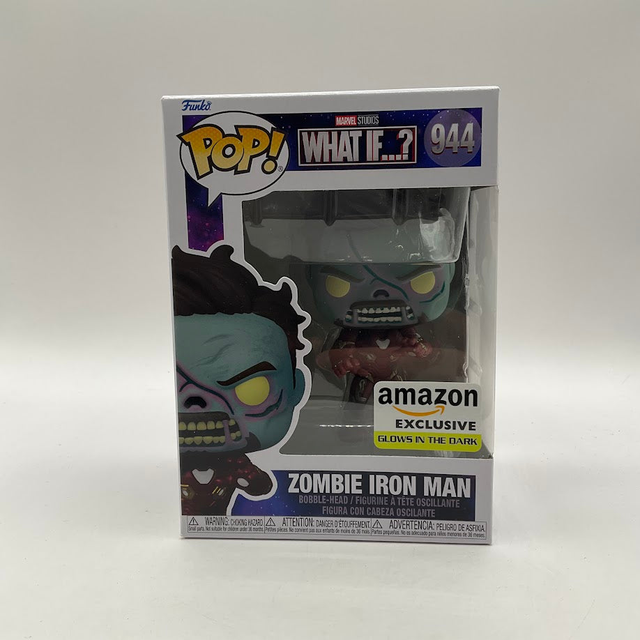 Zombie Iron Man Funko Pop! What If...? #944 GITD Amazon Exclusive、Funko、kayou