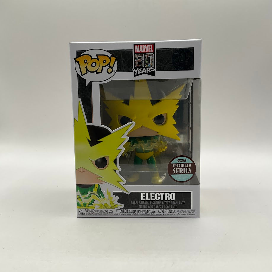 Electro Funko Pop! Marvel 80 Years #545 Specialty Series、Funko、kayou