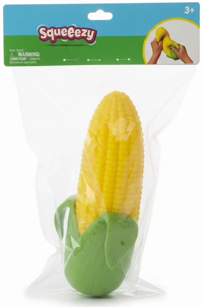 Squeezy Corn 7-Inch Squeeze Toy、ToyWiz、kayou