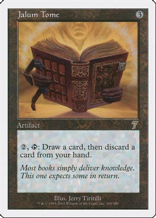 Jalum Tome (7ED-303) - 7th Edition Foil、Wizards of the Coast、kayou