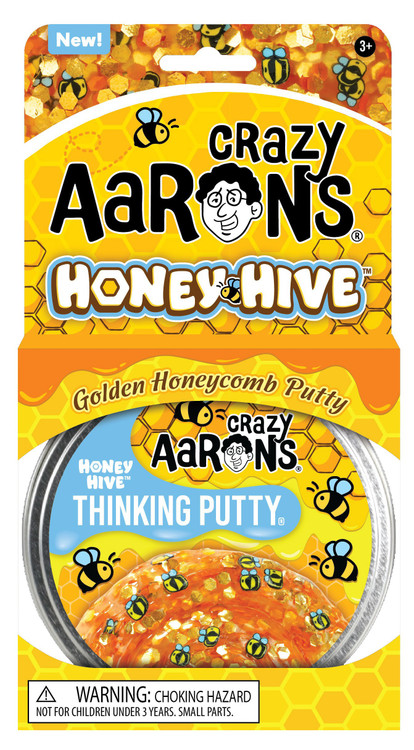 Thinking Putty Honey Hive 4-Inch Full Size Putty、ToyWiz、kayou