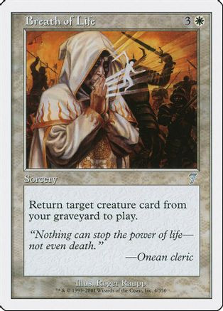 Breath of Life (7ED-004) - 7th Edition Foil、Wizards of the Coast、kayou