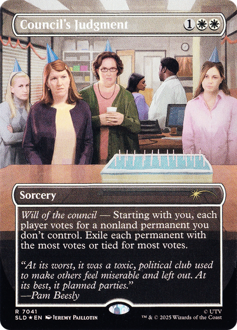 Council's Judgment (Foil) (Secret Lair - The Office: Dwight's Destiny) | Secret Lair Drops、Magic: The Gathering、kayou