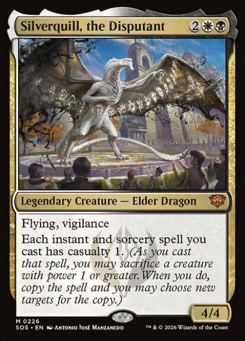 MtG Secrets of Strixhaven Mythic Rare Silverquill, the Disputant #226、ToyWiz、kayou