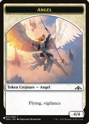 Angel // Warrior Double-Sided Token (LIST-1 // 17) - The List Reprints、Wizards of the Coast、kayou