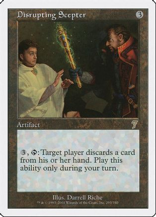 Disrupting Scepter (7ED-293) - 7th Edition、Wizards of the Coast、kayou