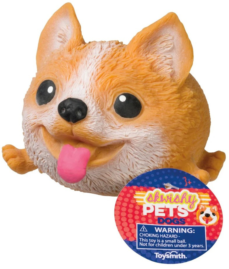 Farm Fresh Skwishy Pups Corgi Squeeze Toy、ToyWiz、kayou