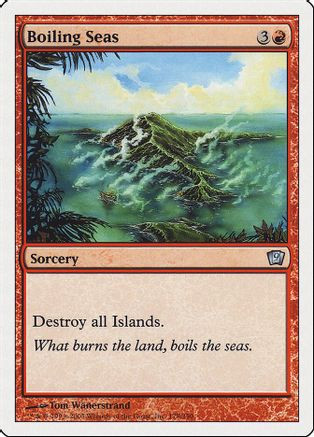 Boiling Seas (9ED-178) - 9th Edition Foil、Wizards of the Coast、kayou