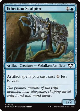 Etherium Sculptor (EOC-072) - Commander: Edge of Eternities、Wizards of the Coast、kayou