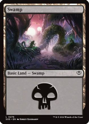 Swamp (0276) (SOS-276) - Secrets of Strixhaven、Wizards of the Coast、kayou