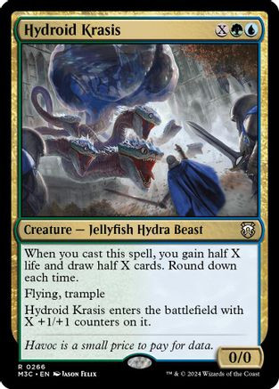 Hydroid Krasis (Ripple Foil) (M3C-266) - Modern Horizons 3 Commander Foil、Wizards of the Coast、kayou