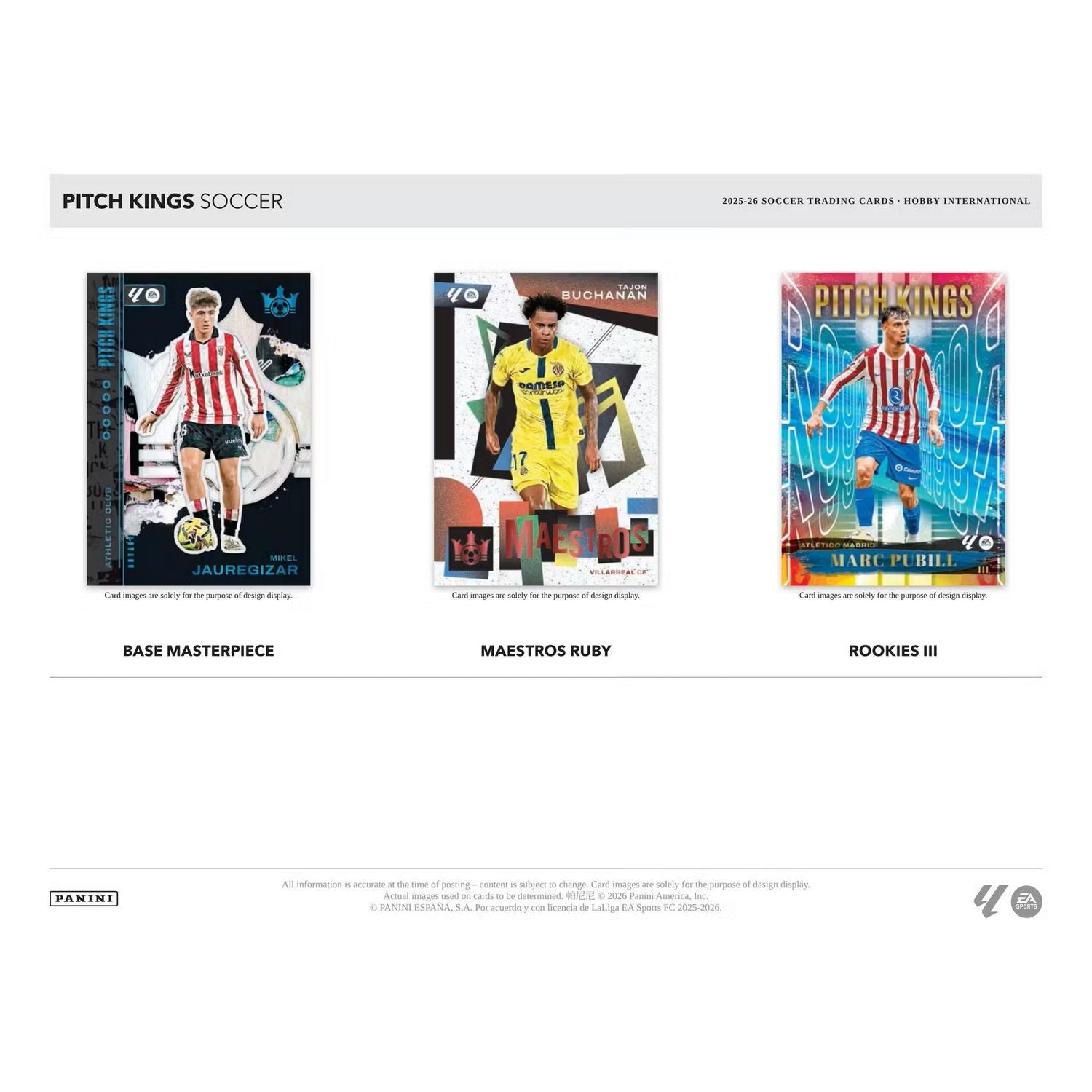 2025-26 Panini Pitch Kings Soccer Hobby International Box、Panini、kayou