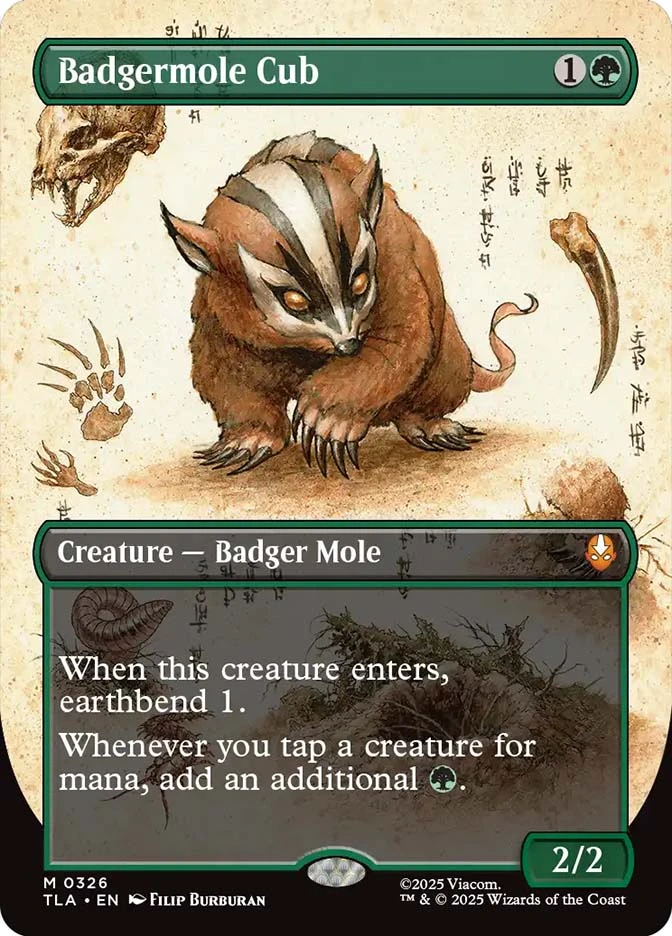 Badgermole Cub、Magic: The Gathering、kayou