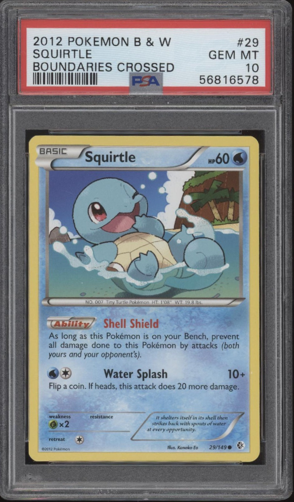 Squirtle Pokemon Boundaries Crossed #29 PSA 10 #2、Collector Store LLC Gaming、kayou