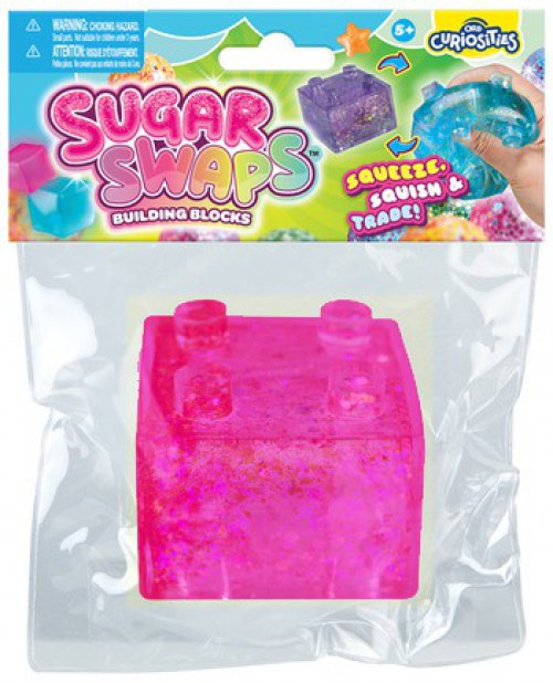 Sugar Swaps Building Blocks PINK Squeeze Toy、ToyWiz、kayou