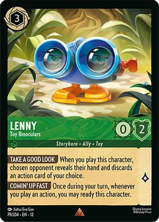 Lenny - Toy Binoculars (79/204) - Wilds Unknown Cold Foil、Ravensburger、kayou