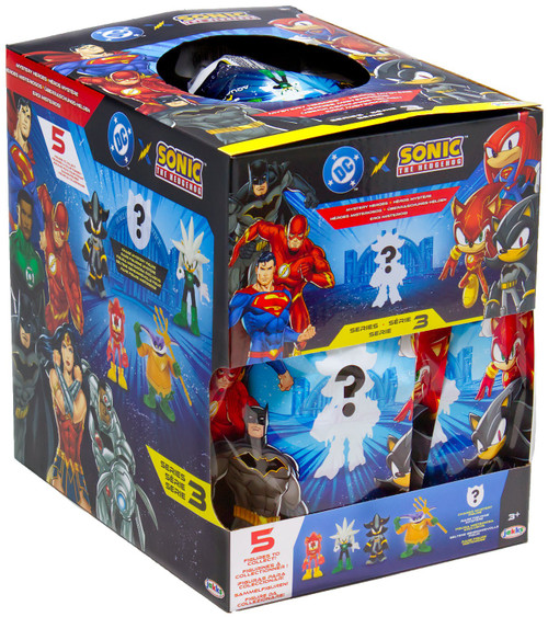 Sonic The Hedgehog x DC Series 3 2.5-Inch Mystery Heroes Box 12 Packs、ToyWiz、kayou