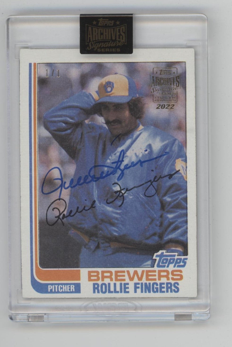 Rollie Fingers 2022 Topps Archives Signature Series Auto 1/1 #585、Collector Store LLC、kayou