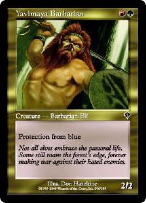 MtG Invasion Common Yavimaya Barbarian #290、ToyWiz、kayou