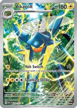 Vikavolt - 230/217 230 - ME Ascended Heroes Holofoil、The Pokémon Company、kayou