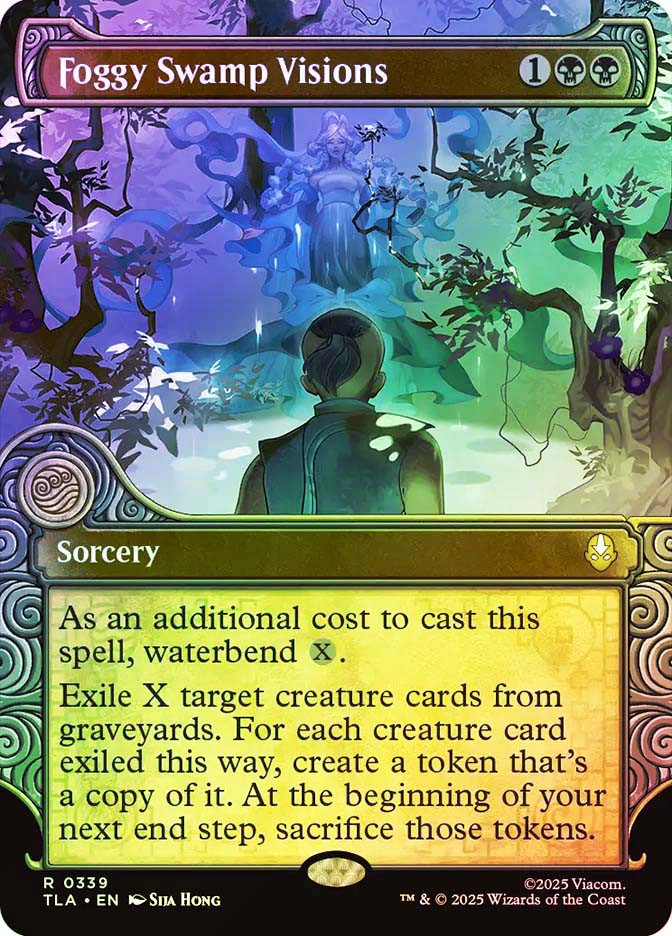 Foggy Swamp Visions (TLA2-339)、Magic: The Gathering、kayou