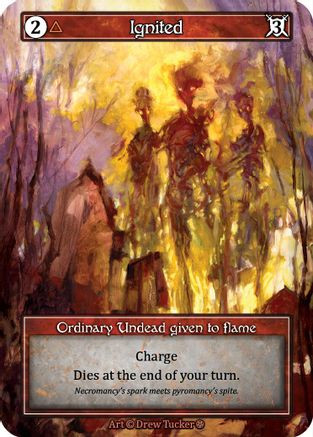 Ignited (Foil) - Gothic Foil、Gothic、kayou