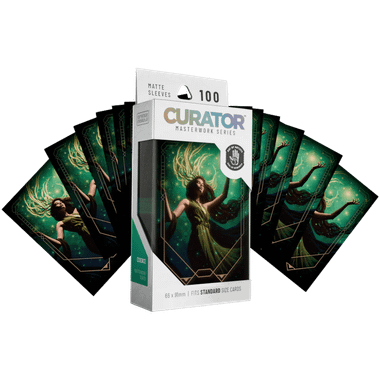 Curator Masterworks Sleeves: Essence - Matte Standard Size (100ct) (Add to cart to see price)、Orange Nebula、kayou
