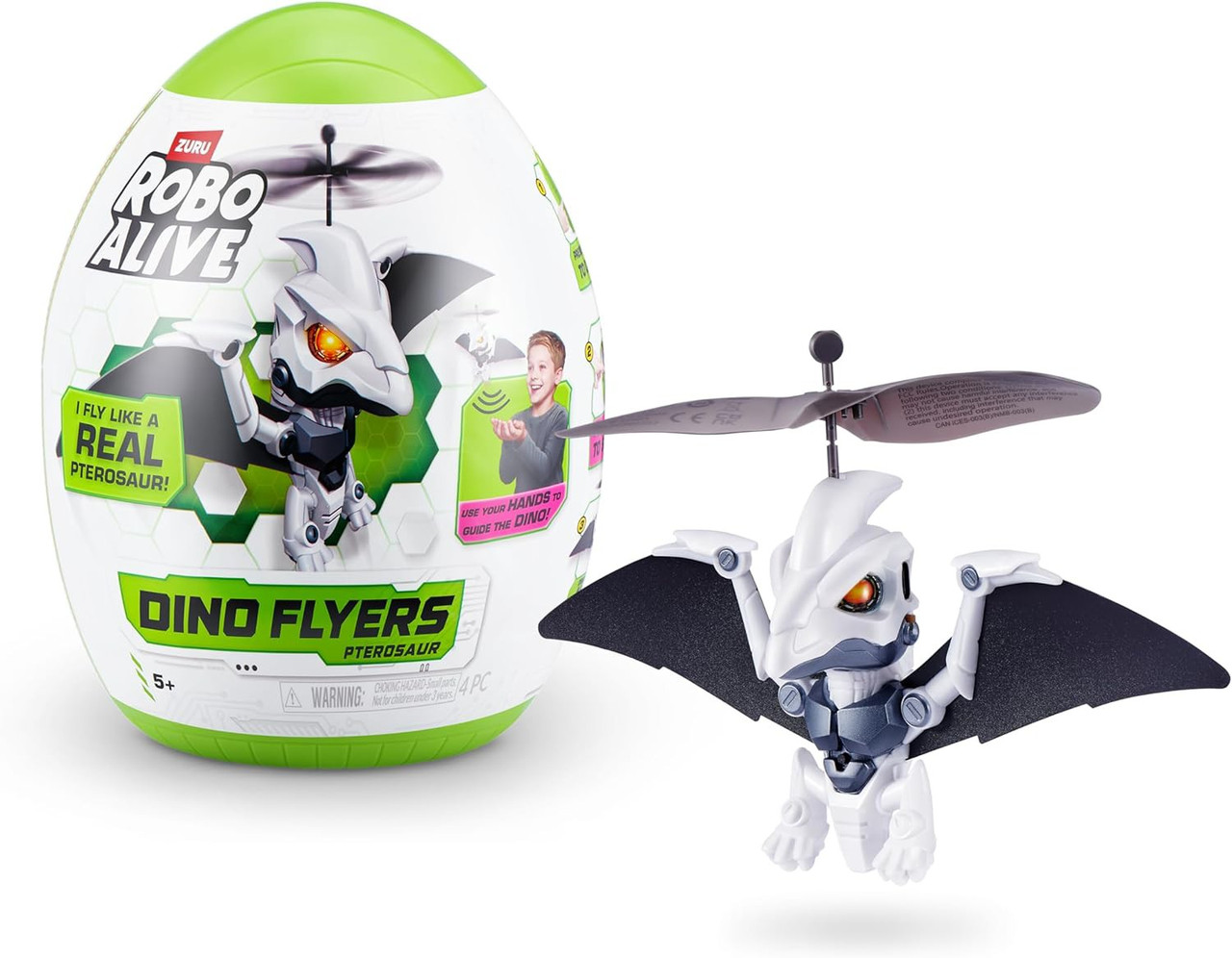 Robo Alive Dino Flyers Pterosaur Flying Figure、ToyWiz、kayou