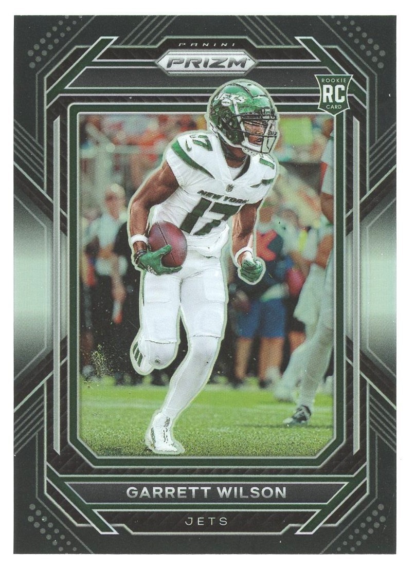 NFL 2022 Panini Chronicles Prizm Black Silver Garrett Wilson PB-12 Rookie、ToyWiz、kayou
