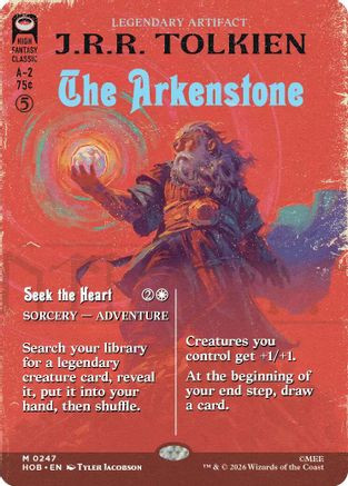 The Arkenstone (Borderless) (HOB-247) - The Hobbit、Wizards of the Coast、kayou