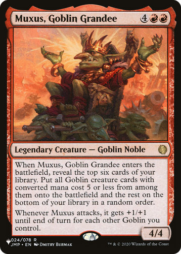 Muxus, Goblin Grandee (LIST-024/078) - The List、Wizards of the Coast、kayou