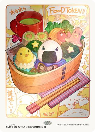 Food Token (2010) (Rainbow Foil) (SLD-2010) - Secret Lair Drop Series Foil、Wizards of the Coast、kayou