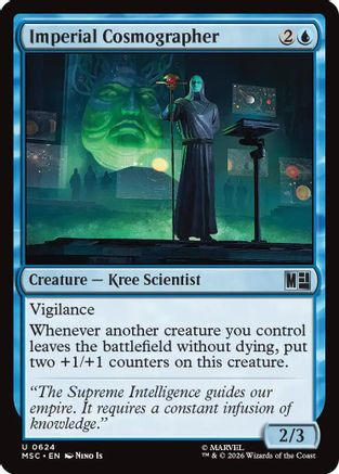 Imperial Cosmographer (MSC-624) - Commander: Marvel Super Heroes Foil、Wizards of the Coast、kayou