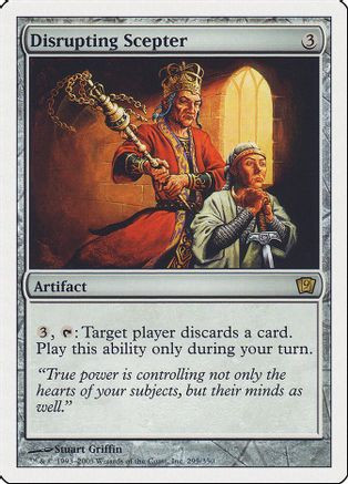 Disrupting Scepter (9ED-295) - 9th Edition、Wizards of the Coast、kayou