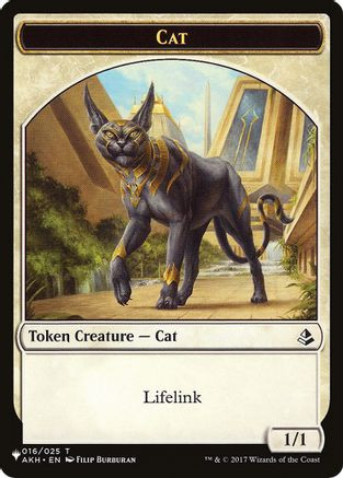 Cat (016) // Citizen Double-Sided Token (LIST-16 // 12) - The List Reprints、Wizards of the Coast、kayou