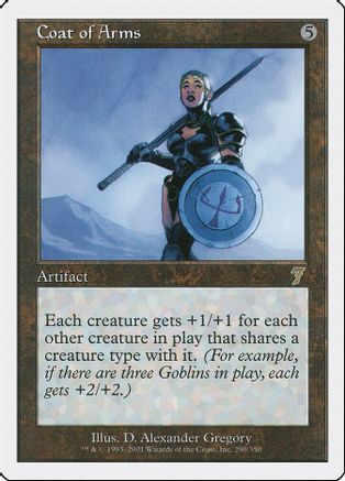 Coat of Arms (7ED-290) - 7th Edition、Wizards of the Coast、kayou
