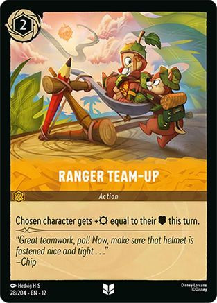 Ranger Team-Up (28/204) - Wilds Unknown、Ravensburger、kayou