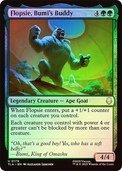Flopsie, Bumi's Buddy (TLA-179)、Magic: The Gathering、kayou