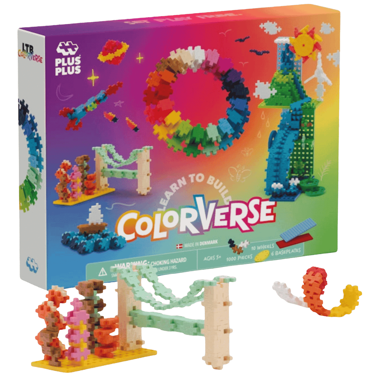 Plus-Plus: Learn to Build - Colorverse、Plus-Plus USA、kayou