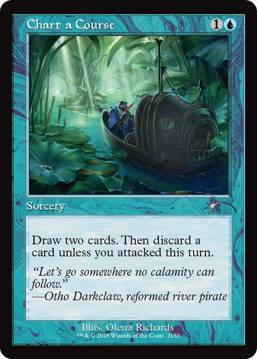 Chart a Course (Secret Lair - Chaos Vault: Dandan) | Secret Lair Drops、Magic: The Gathering、kayou