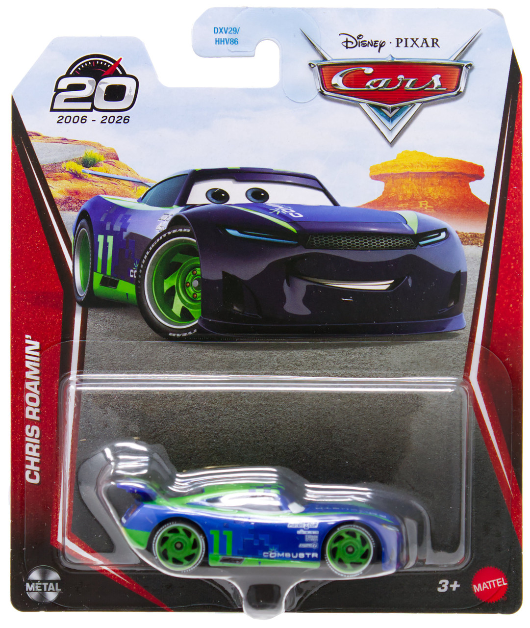 Disney / Pixar Cars 20th Anniversary Metal Chris Roamin' Diecast Car、ToyWiz、kayou