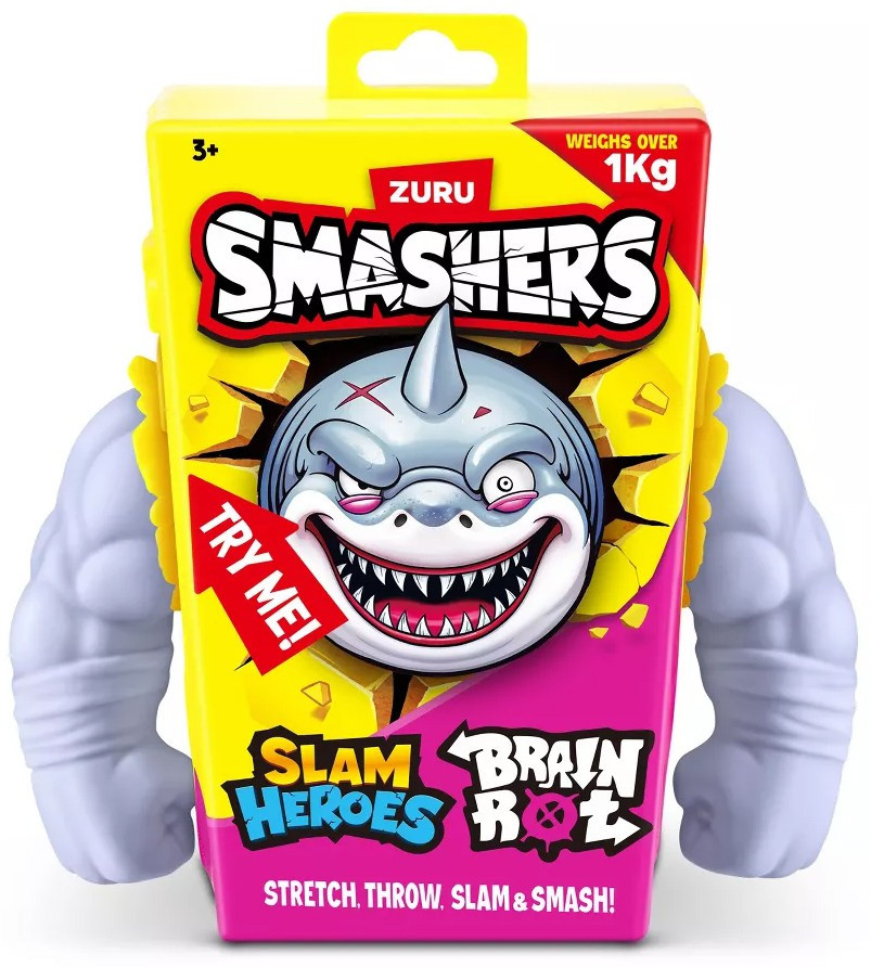 Smashers Slam Heroes Brainrot Sharkalero Figure、ToyWiz、kayou