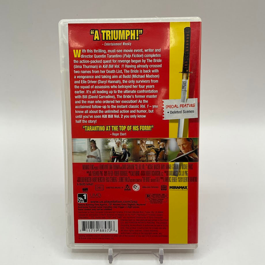 Kill Bill Volume 2 UMD PSP Used #1、Collector Store LLC - VG、kayou