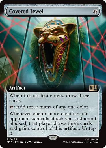 Coveted Jewel (Extended Art) | Marvel Super Heroes Commander、Magic: The Gathering、kayou