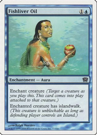 Fishliver Oil (9ED-077) - 9th Edition Foil、Wizards of the Coast、kayou