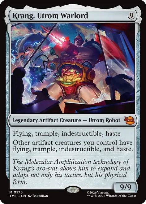 Krang, Utrom Warlord (Foil) | Teenage Mutant Ninja Turtles、Magic: The Gathering、kayou