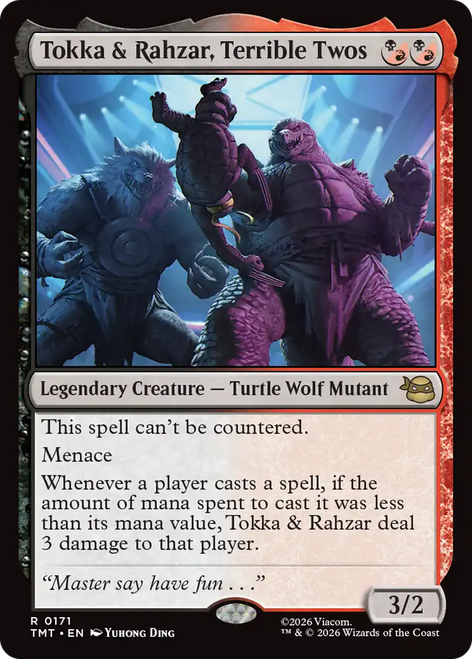 Tokka & Rahzar, Terrible Twos (Foil) | Teenage Mutant Ninja Turtles、Magic: The Gathering、kayou