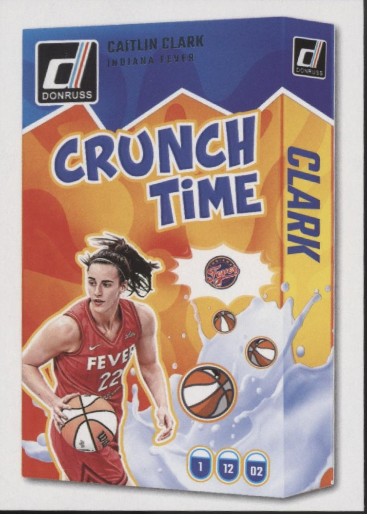 Caitlin Clark 2025 Panini WNBA Donruss Crunch Time #5、Collector Store LLC、kayou