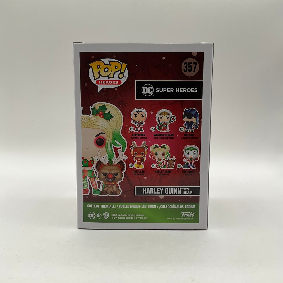 Harley Quinn with Helper Funko Pop! DC Super Heroes #357、Funko、kayou
